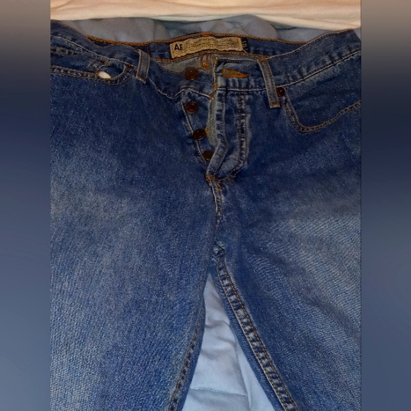 American eagle denim Capri butterfly size 6 - Picture 1 of 6